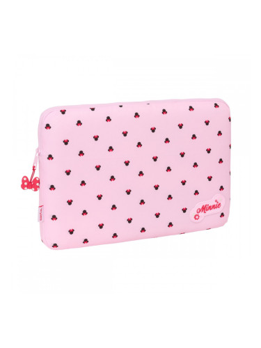 Калъф за каптоп Minnie Mouse Naive Розов 15,6'' 39,5 x 27,5 x 3,5 cm