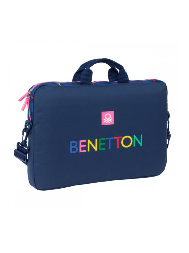 Чанта за лаптоп Benetton Damero Морско син 40 x 27 x 4 cm
