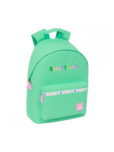 Раница за лаптоп Benetton benetton Зелен 31 x 41 x 16 cm