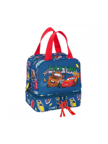 Чанта за Обяд Cars Racing Морско син 20 x 20 x 15 cm