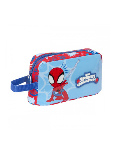 Термо чанта Spider-Man Rescue Син Червен 21,5 x 12 x 6,5 cm
