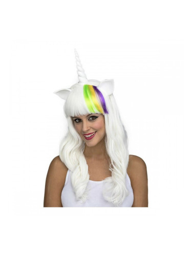 Wigs My Other Me Бял Еднорог