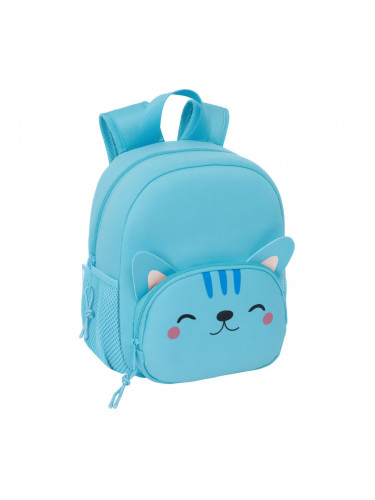 Детска раница Safta Gato Светло син 20 x 25 x 9 cm