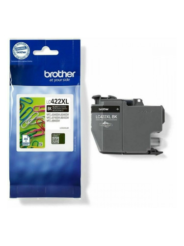 Оригиална касета за мастило Brother LC-422XLBK Черен