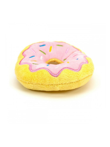 Плюшени Животни за кучета Gloria Frosty 3 x 5 x 14 cm Donut Розов