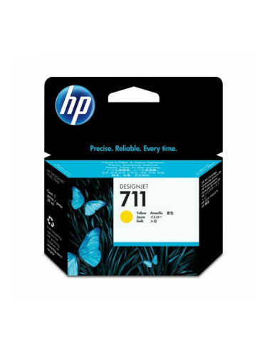 Оригиална касета за мастило HP CZ132A Жълт