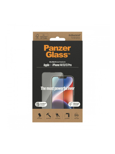 Протектор за екран на мобилен телефон Panzer Glass 2783 Apple iPhone 13 Pro iPhone 13 iPhone 14