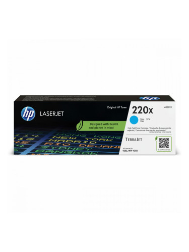 Оригиална касета за мастило HP 220X Синьо-зелен