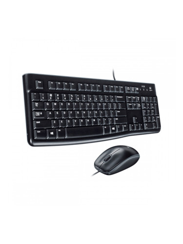 Клавиатура с мишка Logitech 920-002543 Черен италиански език QWERTY