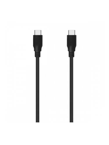 Кабел USB-C Aisens A107-0702 Черен 1 m