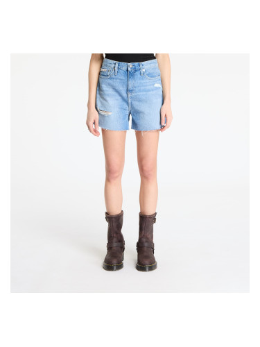 Къси панталони Calvin Klein Jeans Mom Short Denim 26