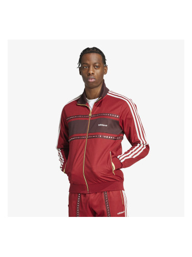 Яке adidas Retro Sports Cricket-Inspired Track Top Red/ Rust Red XS