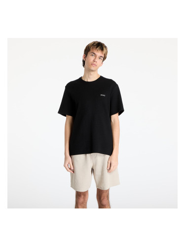 Тениска Hugo Boss Men's Waffle T-Shirt Black L