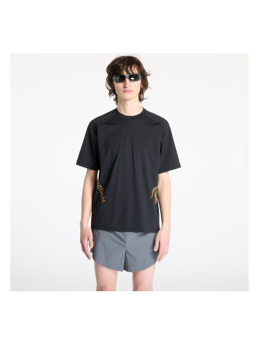 Тениска Reebok Run Tee UNISEX Washed Black/ Grey 3 S