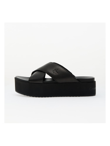 Сникърси Calvin Klein Jeans Flatform Cross Mg Uc Black EUR 39