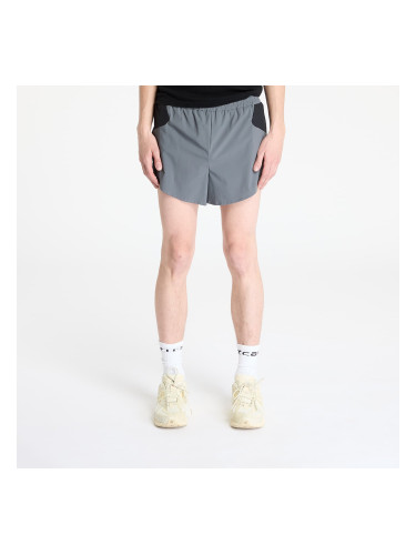 Къси панталони Reebok Run Shorts Grey 3/ Washed Black L