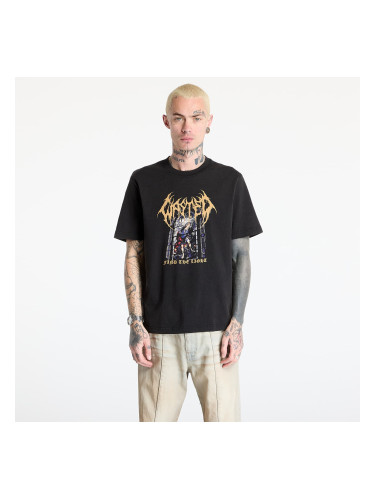 Тениска Wasted Paris M Light T-Shirt Faded Black M