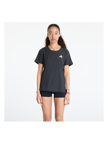 Тениска adidas Adizero Running T-Shirt Black/ Black L