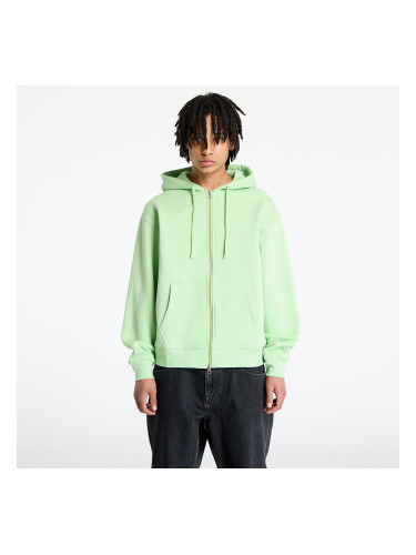Суитшърт DIME Cursive Zip-Hoodie UNISEX Sage Green XS