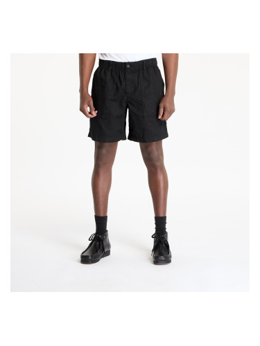 Къси панталони Calvin Klein Jeans Linen Short Black 30