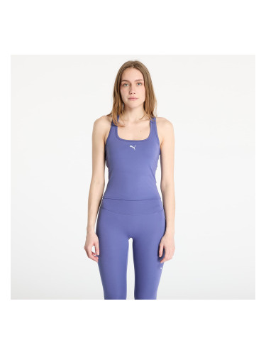 Puma Cloudspun Mesh 2In1 Tank Top Blue Crystal S