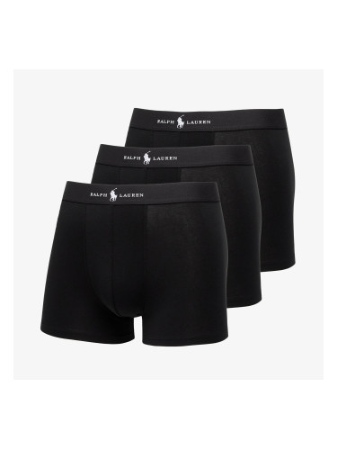 Боксерки Ralph Lauren Clssic Trunk 3-Pack Trunk Black L