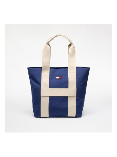 Чанта Tommy Jeans Retro Cool Tote Blue 29 l
