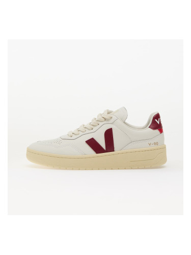 Сникърси Veja W V-90 O.T Leather Ex-White_Marsala EUR 36