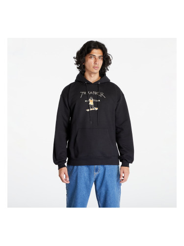 Суитшърт Thrasher Gonz Logo Hood Black/ Brown S