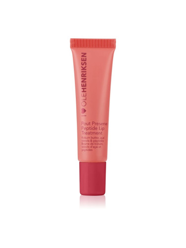 OLEHENRIKSEN Pout Preserve Peptide Lip Treatment хидратиращ блясък за устни цвят Strawberry Sorbet 12 мл.