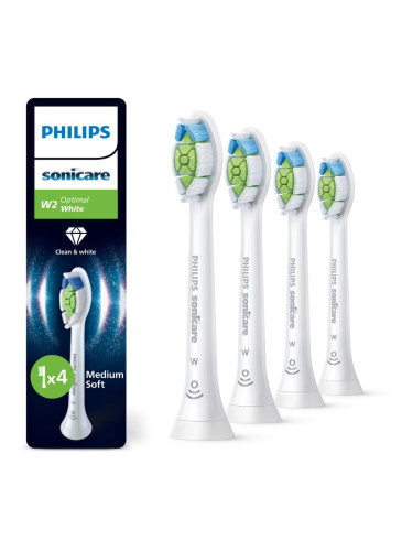 Philips Sonicare Optimal White HX6064/87 резервни глави за четка за зъби 4 бр.