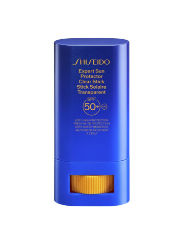 Shiseido Expert Sun Protector Clear Stick SPF 50+ защитен гел в стик SPF 50 20 гр.