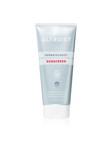 Altruist Sunscreen слънцезащитен крем SPF 30 200 мл.