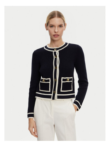 Luisa Spagnoli Кардиган Macori 58615 Черен Slim Fit