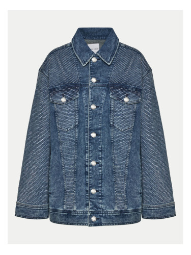 PINKO Дънково яке 104800 A2GI Тъмносин Regular Fit