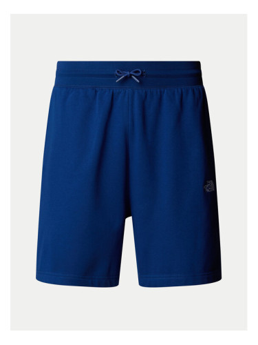 The North Face Спортни шорти Essential NF0A8C2G Син Loose Fit