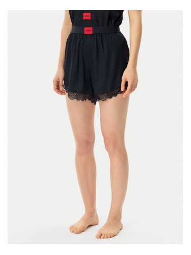 HUGO Пижамени шорти Red Label 50531629 Черен Relaxed Fit