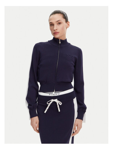 PINKO Суитшърт Wellington Maglia 104738 A2FQ Тъмносин Regular Fit