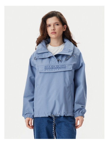 Napapijri Анорак Rainforest Dune W NP0A4IKZB2S1 Син Regular Fit