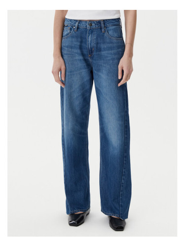 BOSS Дънки Crossroad Super 50542511 Син Wide Leg