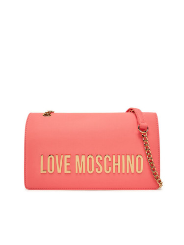 LOVE MOSCHINO Дамска чанта JC4192PP1MKD0464 Коралов
