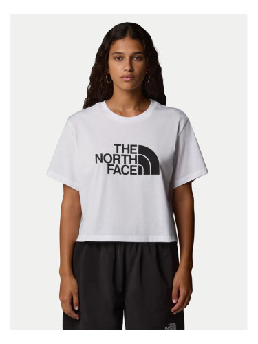 The North Face Тишърт Easy NF0A8A6H Бял Loose Fit
