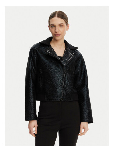 DKNY Преходно яке P4JJ6XIY Черен Regular Fit