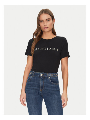 Marciano Guess Тишърт 5GGI00 6008A Черен Slim Fit