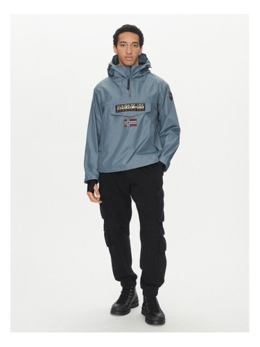 Napapijri Анорак Rainforest Next Sum NP0A4ILW Син Loose Fit