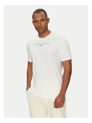 Under Armour Тишърт Stacked Logo SS 6000211 Бял Loose Fit