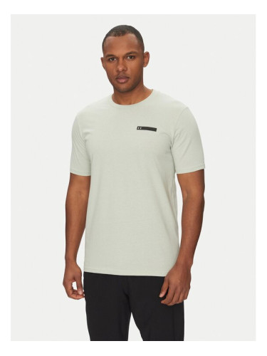 Under Armour Тишърт Strip Logo 1390203 Екрю Relaxed Fit