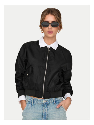ONLY Яке бомбър Tatjano 15336394 Черен Regular Fit
