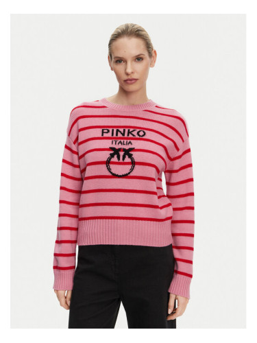 PINKO Пуловер 104679 A2EV ORZ Розов Regular Fit
