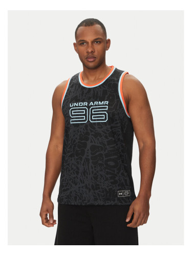 Under Armour Мъжки топ Zone Pro 6000369 Черен Regular Fit